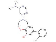 4-[6-(dimethylamino)pyrimidin-4-yl]-7-(2-methylphenyl)-2,3,4,5-tetrahydro-1,4-benzoxazepin-9-ol