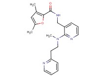 3,5-dimethyl-N-[(2-{methyl[2-(2-pyridinyl)ethyl]amino}-3-pyridinyl)methyl]-2-furamide