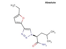 (2S)-2-[4-(5-ethyl-2-furyl)-1H-1,2,3-triazol-1-yl]-4-methylpentanamide