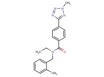 N-ethyl-N-(2-methylbenzyl)-4-(2-methyl-2H-tetrazol-5-yl)benzamide