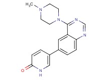 5-[4-(4-methylpiperazin-1-yl)quinazolin-6-yl]pyridin-2(1H)-one