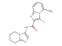 3-fluoro-5-methyl-N-(5,6,7,8-tetrahydroimidazo[1,2-a]pyridin-3-yl)imidazo[1,2-a]pyridine-2-carboxamide