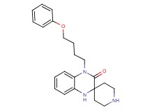4'-(4-phenoxybutyl)-1',4'-dihydro-3'H-spiro[piperidine-4,2'-quinoxalin]-3'-one hydrochloride