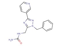 N-[(1-benzyl-3-pyridin-3-yl-1H-1,2,4-triazol-5-yl)methyl]urea