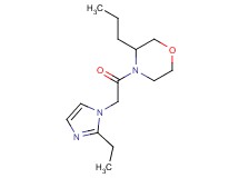 4-[(2-ethyl-1H-imidazol-1-yl)acetyl]-3-propylmorpholine