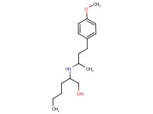 2-{[3-(4-methoxyphenyl)-1-methylpropyl]amino}-1-hexanol trifluoroacetate (salt)