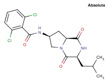 2,6-dichloro-N-[(3S,7S,8aS)-3-isobutyl-1,4-dioxooctahydropyrrolo[1,2-a]pyrazin-7-yl]benzamide