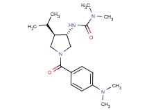 N'-{(3S*,4R*)-1-[4-(dimethylamino)benzoyl]-4-isopropylpyrrolidin-3-yl}-N,N-dimethylurea