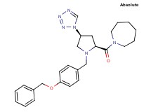 1-[(4S)-1-[4-(benzyloxy)benzyl]-4-(1H-tetrazol-1-yl)-L-prolyl]azepane