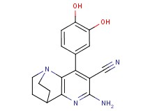 6-amino-8-(3,4-dihydroxyphenyl)-3,4-dihydro-2H-1,4-ethano-1,5-naphthyridine-7-carbonitrile