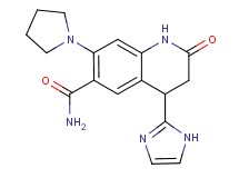 4-(1H-imidazol-2-yl)-2-oxo-7-pyrrolidin-1-yl-1,2,3,4-tetrahydroquinoline-6-carboxamide