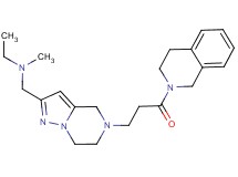 ({5-[3-(3,4-dihydro-2(1H)-isoquinolinyl)-3-oxopropyl]-4,5,6,7-tetrahydropyrazolo[1,5-a]pyrazin-2-yl}methyl)ethyl(methyl)amine