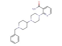 2-[4-(1-benzylpiperidin-4-yl)piperazin-1-yl]nicotinamide