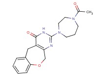 2-(4-acetyl-1,4-diazepan-1-yl)-5,11-dihydro[1]benzoxepino[3,4-d]pyrimidin-4(3H)-one