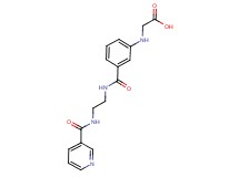 ({3-[({2-[(pyridin-3-ylcarbonyl)amino]ethyl}amino)carbonyl]phenyl}amino)acetic acid
