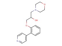1-morpholin-4-yl-3-(2-pyridin-4-ylphenoxy)propan-2-ol