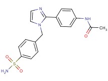 N-(4-{1-[4-(aminosulfonyl)benzyl]-1H-imidazol-2-yl}phenyl)acetamide