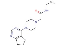 2-[4-(6,7-dihydro-5H-cyclopenta[d]pyrimidin-4-yl)-1-piperazinyl]-N-ethylacetamide