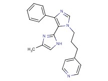 4-methyl-5'-phenyl-3'-(3-pyridin-4-ylpropyl)-1H,3'H-2,4'-biimidazole