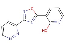 3-[3-(3-pyridazinyl)-1,2,4-oxadiazol-5-yl]-2-pyridinol