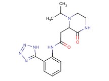2-(1-isopropyl-3-oxopiperazin-2-yl)-N-[2-(1H-tetrazol-5-yl)phenyl]acetamide