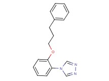 4-[2-(3-phenylpropoxy)phenyl]-4H-1,2,4-triazole