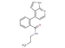 N-propyl-2-(1H-pyrrolo[2,3-b]pyridin-4-yl)benzamide