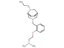N,N-dimethyl-2-(2-{[(1S*,5R*)-6-propyl-3,6-diazabicyclo[3.2.2]non-3-yl]methyl}phenoxy)ethanamine