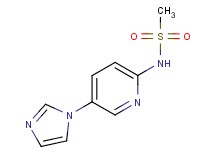 N-[5-(1H-imidazol-1-yl)pyridin-2-yl]methanesulfonamide