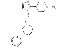 1-{2-[2-(1-methylpiperidin-4-yl)-1H-imidazol-1-yl]ethyl}-3-phenylpiperidine