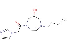 1-butyl-4-(1H-imidazol-1-ylacetyl)-1,4-diazepan-6-ol