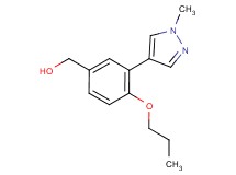 [3-(1-methyl-1H-pyrazol-4-yl)-4-propoxyphenyl]methanol