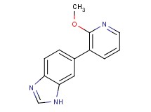 6-(2-methoxypyridin-3-yl)-1H-benzimidazole