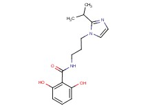 2,6-dihydroxy-N-[3-(2-isopropyl-1H-imidazol-1-yl)propyl]benzamide