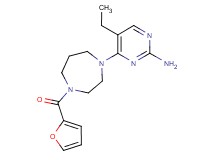 5-ethyl-4-[4-(2-furoyl)-1,4-diazepan-1-yl]pyrimidin-2-amine