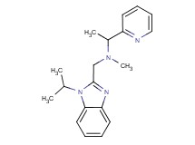 N-[(1-isopropyl-1H-benzimidazol-2-yl)methyl]-N-methyl-1-pyridin-2-ylethanamine