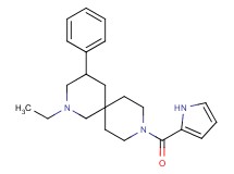 2-ethyl-4-phenyl-9-(1H-pyrrol-2-ylcarbonyl)-2,9-diazaspiro[5.5]undecane