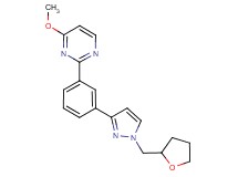 4-methoxy-2-{3-[1-(tetrahydro-2-furanylmethyl)-1H-pyrazol-3-yl]phenyl}pyrimidine
