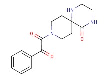 9-[oxo(phenyl)acetyl]-1,4,9-triazaspiro[5.5]undecan-5-one