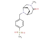 (1S*,6R*)-3-methyl-9-[4-(methylsulfonyl)benzyl]-3,9-diazabicyclo[4.2.1]nonan-4-one