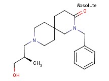 2-benzyl-9-[(2R)-3-hydroxy-2-methylpropyl]-2,9-diazaspiro[5.5]undecan-3-one