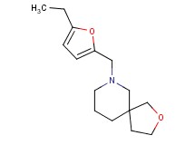 7-[(5-ethyl-2-furyl)methyl]-2-oxa-7-azaspiro[4.5]decane