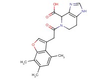 5-[(4,6,7-trimethyl-1-benzofuran-3-yl)acetyl]-4,5,6,7-tetrahydro-1H-imidazo[4,5-c]pyridine-4-carboxylic acid