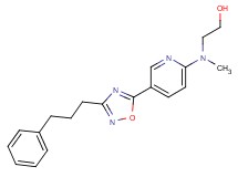 2-(methyl{5-[3-(3-phenylpropyl)-1,2,4-oxadiazol-5-yl]pyridin-2-yl}amino)ethanol