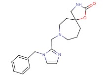 8-[(1-benzyl-1H-imidazol-2-yl)methyl]-1-oxa-3,8-diazaspiro[4.6]undecan-2-one