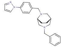 (1S*,5R*)-3-benzyl-6-[4-(1H-pyrazol-1-yl)benzyl]-3,6-diazabicyclo[3.2.2]nonane
