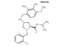 (4R)-1-(2-chlorobenzyl)-N-isopropyl-4-[(4-methoxy-2,3-dimethylbenzyl)amino]-L-prolinamide