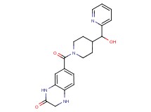 7-({4-[hydroxy(pyridin-2-yl)methyl]piperidin-1-yl}carbonyl)-3,4-dihydroquinoxalin-2(1H)-one