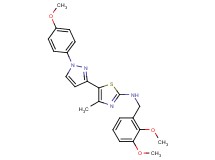 N-(2,3-dimethoxybenzyl)-5-[1-(4-methoxyphenyl)-1H-pyrazol-3-yl]-4-methyl-1,3-thiazol-2-amine