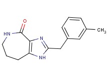 2-(3-methylbenzyl)-5,6,7,8-tetrahydroimidazo[4,5-c]azepin-4(1H)-one